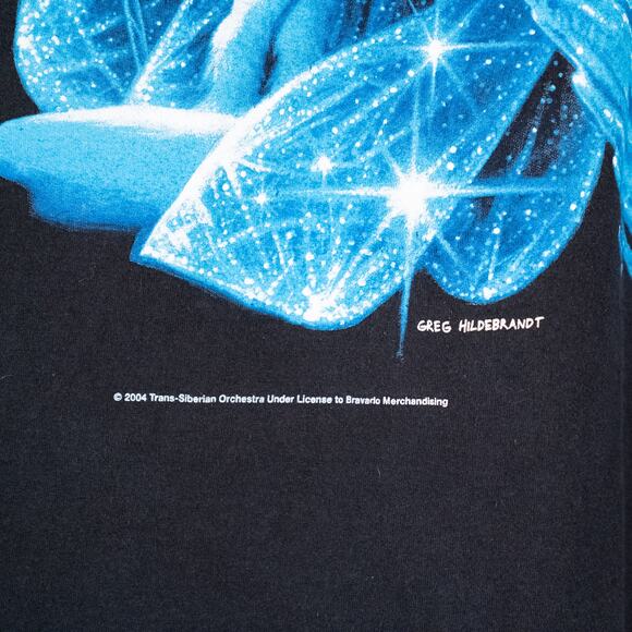 Vintage TSO Trans-Siberian Orchestra T-Shirt Artist Greg Hildebrandt Winter 2004 - Picture 3 of 8
